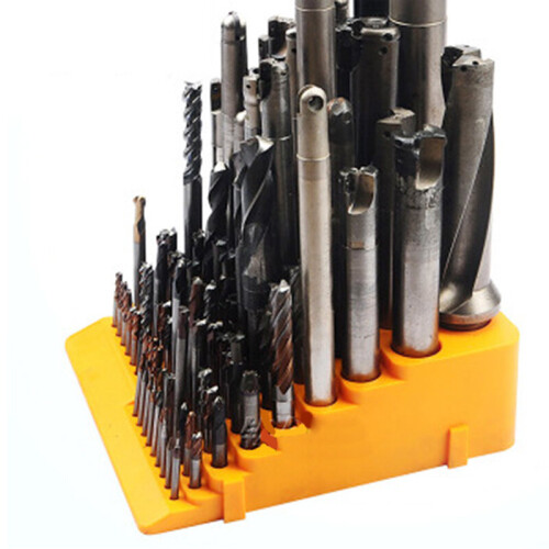 Large Capacity Drill Bit Storage Box Drill Storage Case Milling Cutter Drill Finishing Holder Organizer Case 1