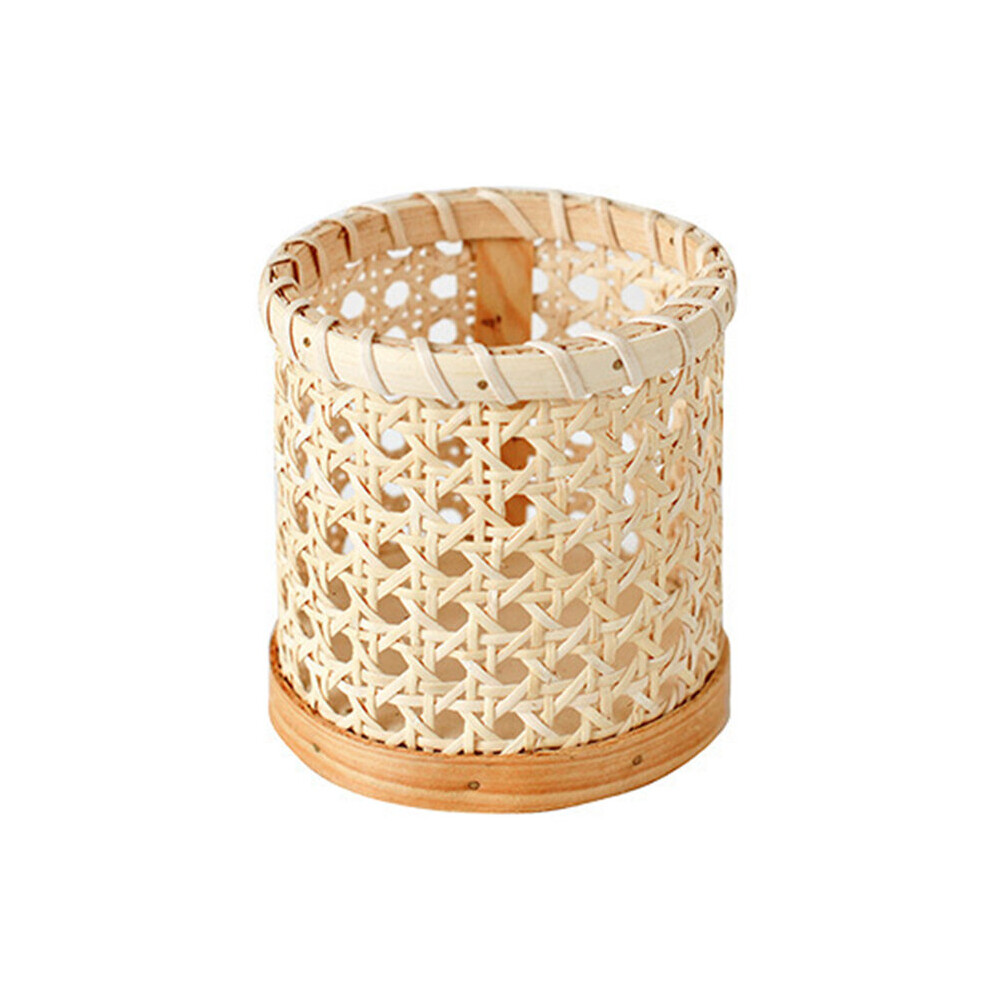 1Pcs Rattan Chopsticks Storage Spoon Organizer Holder Pen Pencils Organization Vase Support Home Kitchen Table Decor-image-OPC-PCG2JBV-NEW