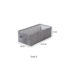 Large Capacity Storage Box Foldable Wardrobe Drawer Container For Clothes Underwear Toy Closet Organizer Storage Container