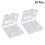 Egg Cartons 4 Chickeneggs Counts Cratesgrids Clear Pvc Bulk Cells Empty Small 5