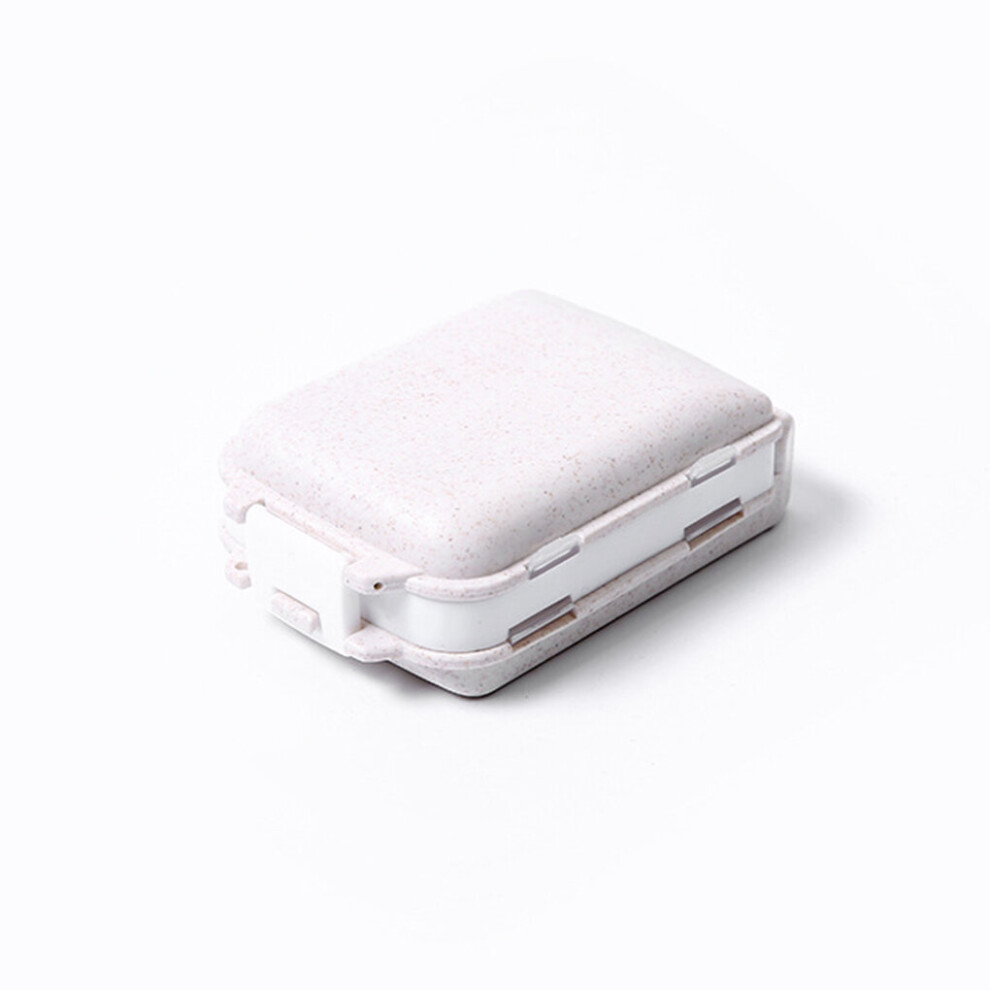 Pill Box Container Weekly Tablet Organizer Storage Case Tablets Divider Hiking Camping Indoor Outdoor Health Care Dispenser
