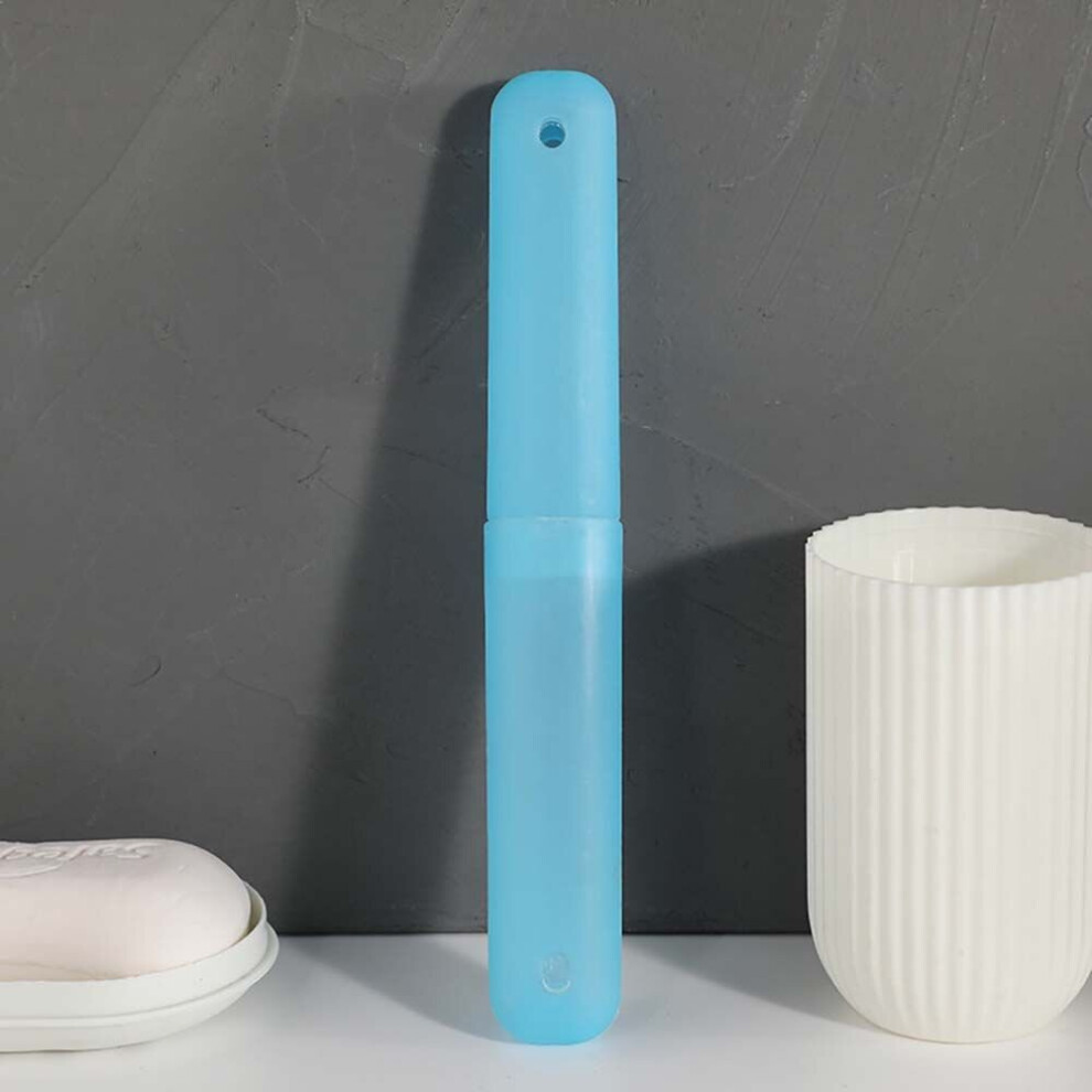 5PCS Travel Accessories Toothbrush Tube Cover Case Cap Plastic Portable Bathroom Accessories