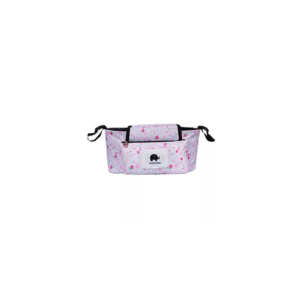 Baby Stroller Organizer Bag Mummy Diaper Bag Hook Baby Carriage Waterproof Large Capacity Stroller Accessories Travel Nappy