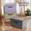 Multi-function Foldable Storage Box Multipurpose Collapsible Storage Organizer With Lid Portable Storage Bag Clothing and groce 2