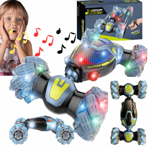 4WD RC Car Toy Gesture Sensing Twisting Stunt Remote Controlled Car 2