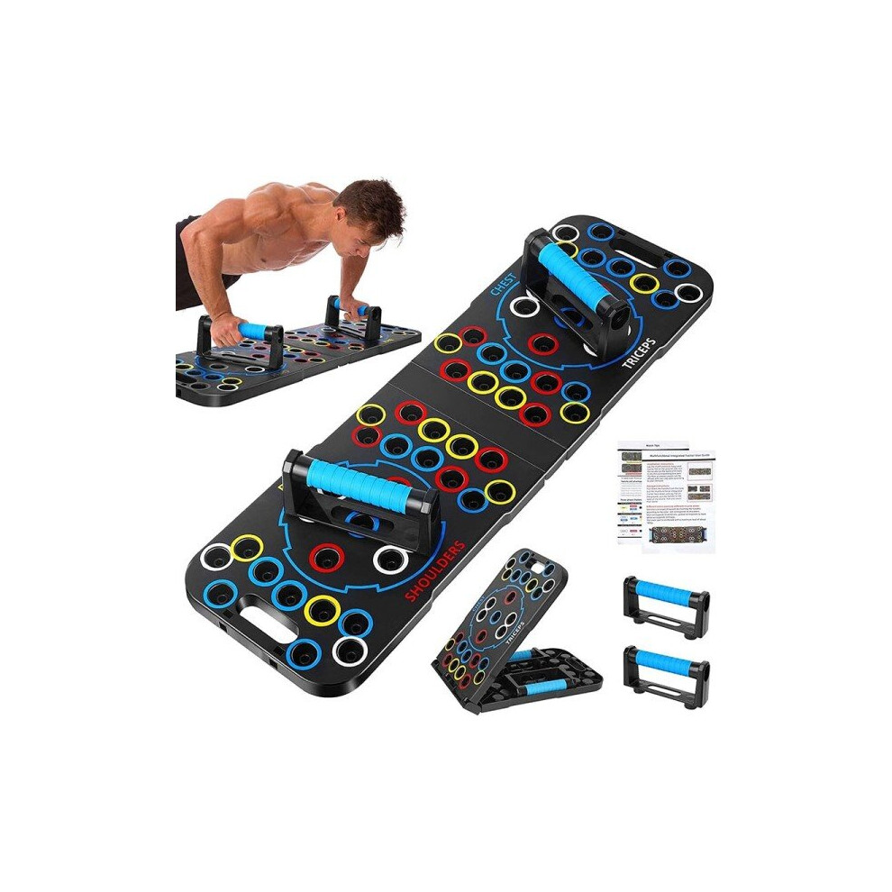 56-in-1 Push Up Board Bigger Size Multi-function Foldable Push Up Bar Portable Push Up Handles