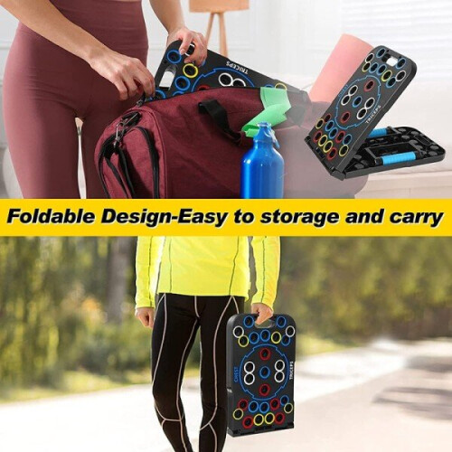 56-in-1 Push Up Board Bigger Size Multi-function Foldable Push Up Bar Portable Push Up Handles 1