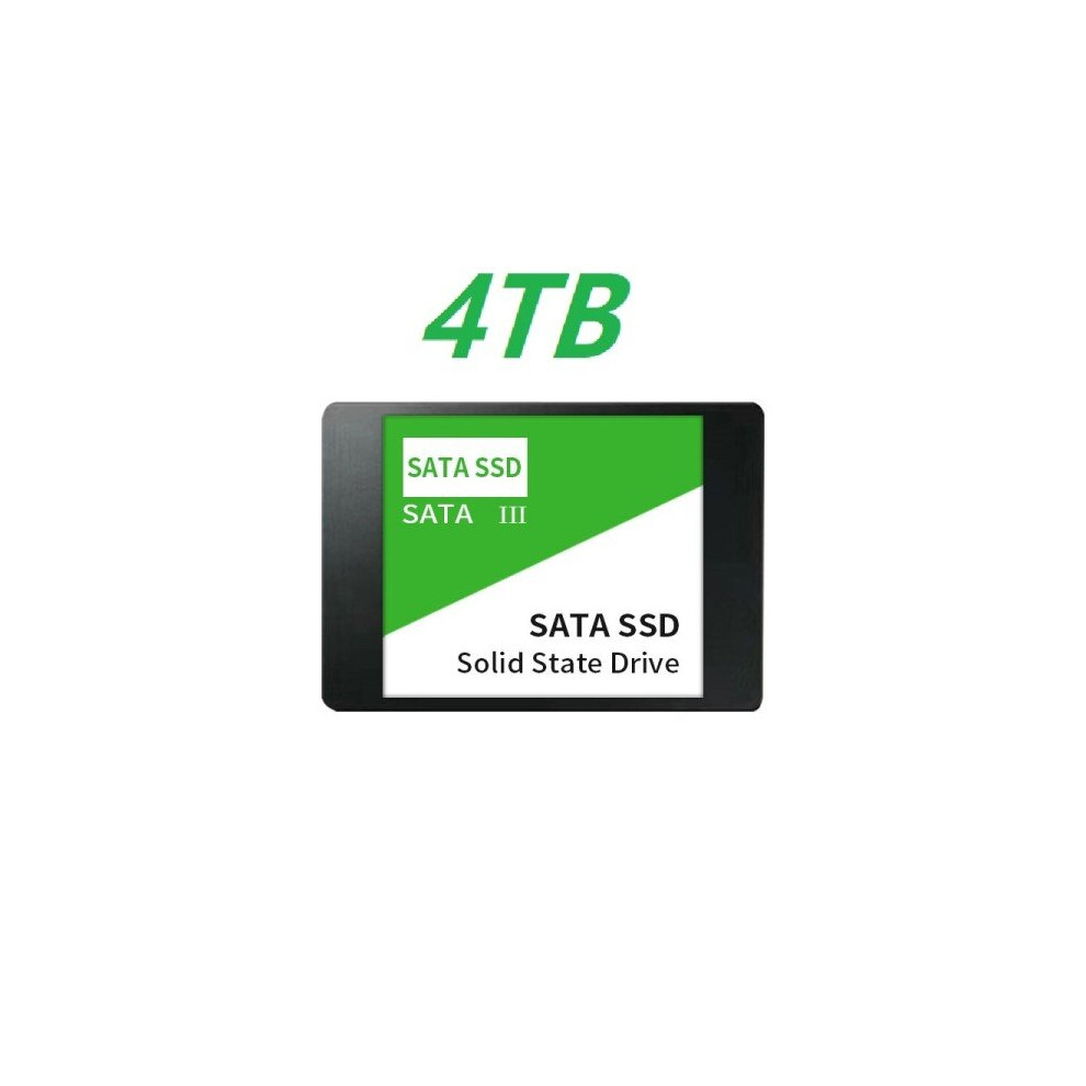 (Green) SSD Sata 4TB  Hard Drive Disk High Speed Hard Disk Internal Solid State Drives For Laptop