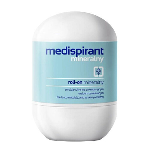 Medispirant Mineral, roll-on antiperspirant, 40 ml