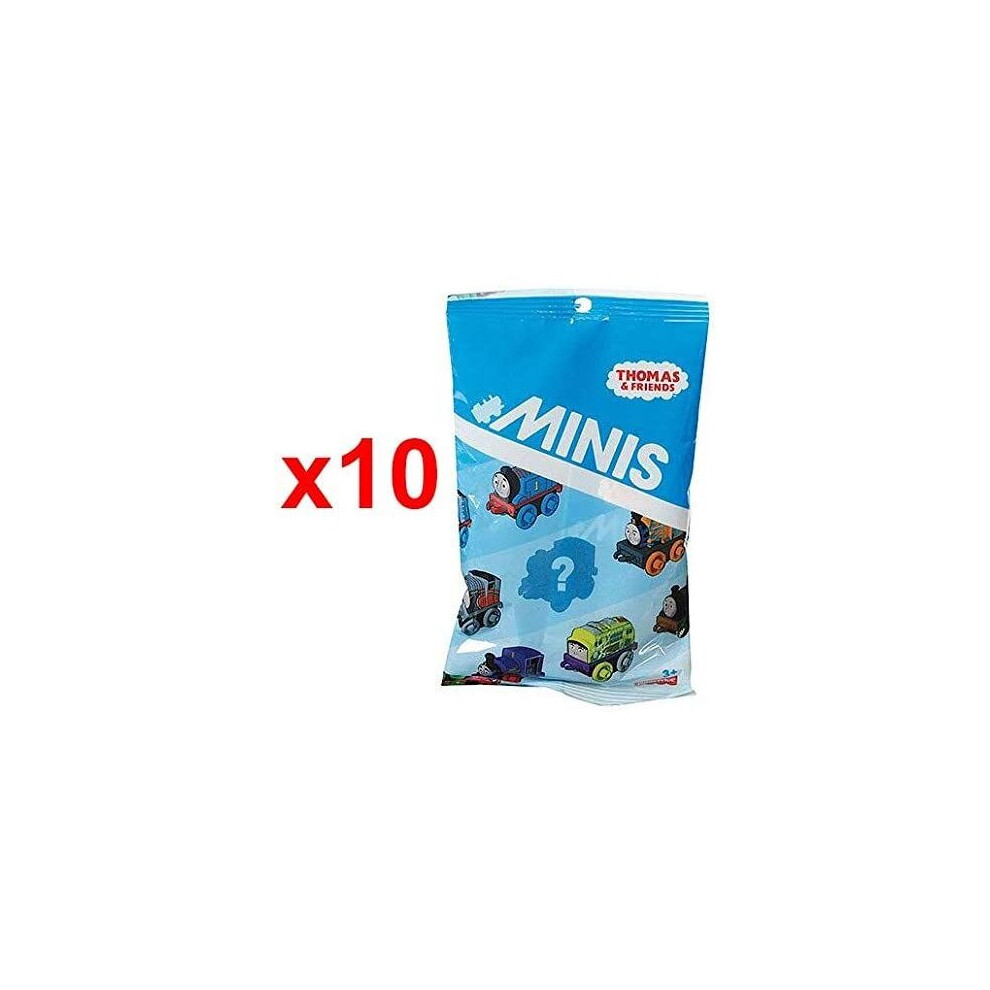 Thomas & Friends Minis Pack of 10x Random 4cm Trains (Bagged)