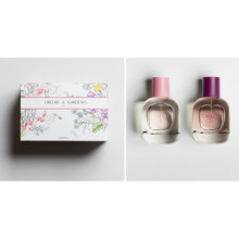 Zara Woman Gardenia & Orchid 2 X 100ml 3.4 oz Duo Set Parfum Spray Fragrance New