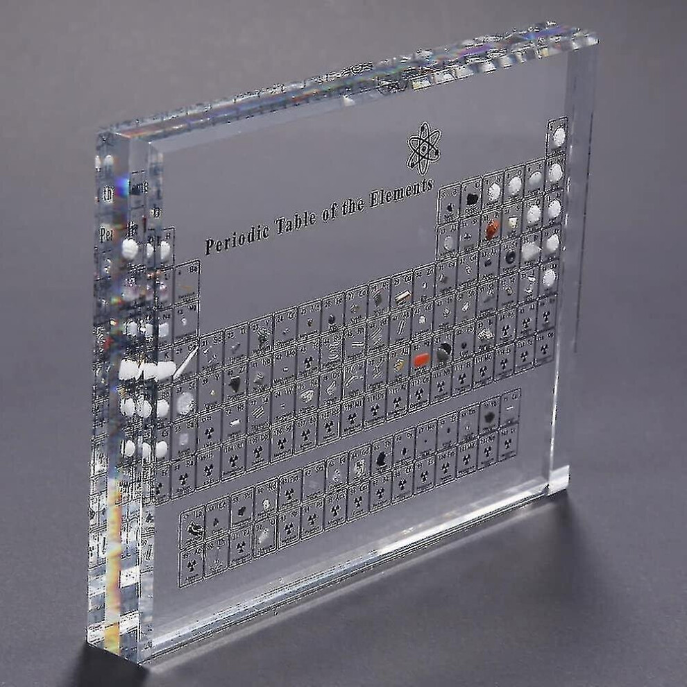 Acrylic Periodic Table , Chemical Elements Display, Periodic Table Of Elements, School Teaching,