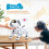 Brinquedos para cães RC para crianças, Robô programável eletrónico inteligente que anda sentado 8