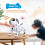Brinquedos para cães RC para crianças, Robô programável eletrónico inteligente que anda sentado 5