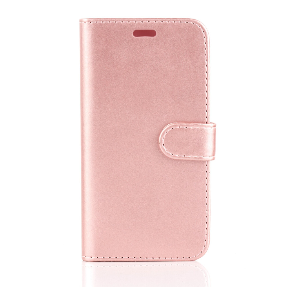 (Rose ) For Apple Iphone 15 Pro Case, Cover, Flip Wallet, Folio, Leather / Gel Gold 5060731688651