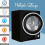 (Black) Mini Vented Tumble Dryer 2.5kg 6