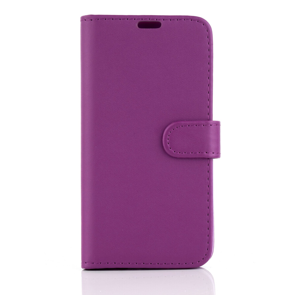 (Purple) For Apple Iphone 15 Plus Case, Cover, Flip Wallet, Folio, Leather / Gel Purple 5060731688606