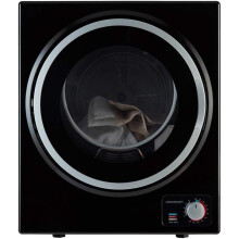 (Black) Mini Vented Tumble Dryer 2.5kg