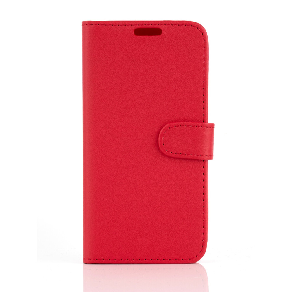 (Red) For Apple Iphone 15 Case, Cover, Flip Wallet, Folio, Leather / Gel Red 5060731688484