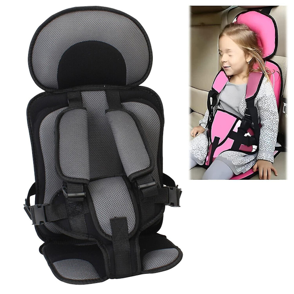 (Black - S) Auto ld Safety Seat Simple Car Portable Seat Belt  0 12  Old Kids Car Seatbelt Protector Fo