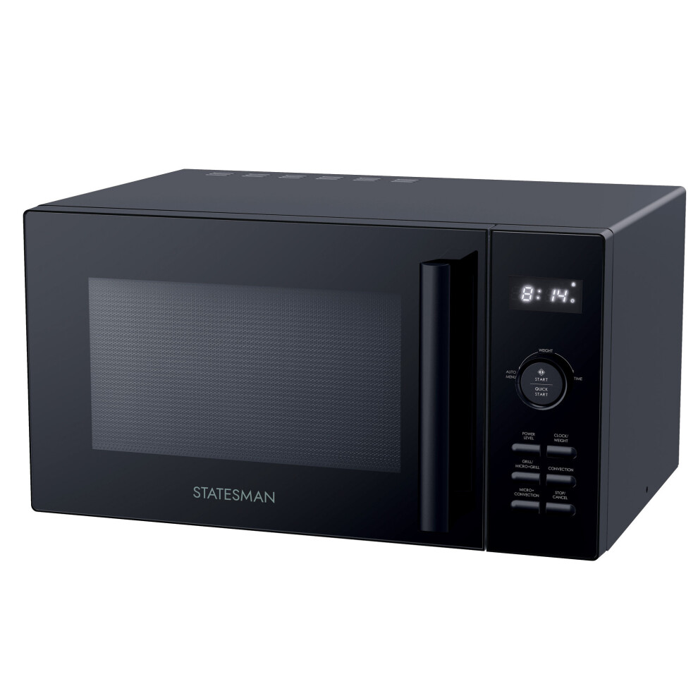Digital Combination Microwave, 900 W, 30 Litre, Black, Statesman SKMC0930SB