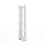 Living And Home Modern 5-Tier Corner Bookshelf Shelf Unit White 4