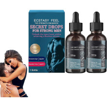 (2 Pcs) Secret Drops For Strong Men, Secret Happy Drops For Strong Men,nhancing Sensitivity And Pleasure,secret Happy Drops