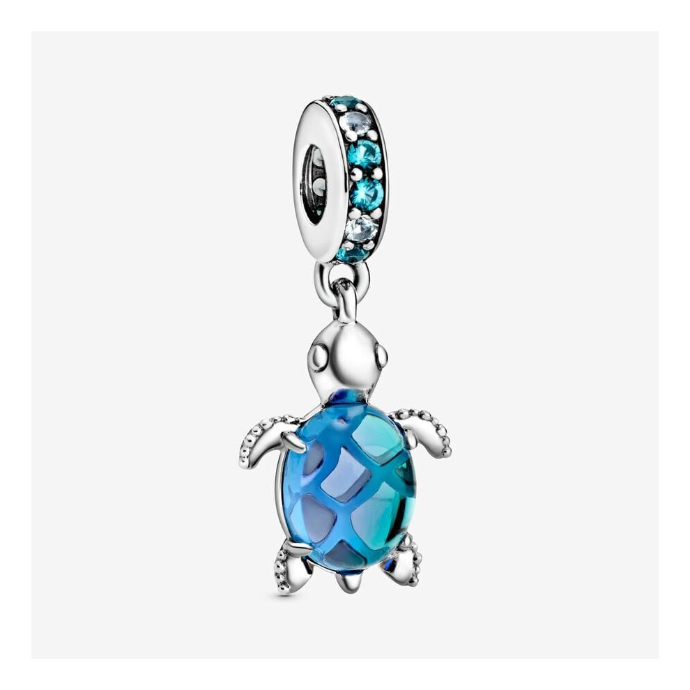 Pandora Murano Glass Sea Turtle Dangle Charm