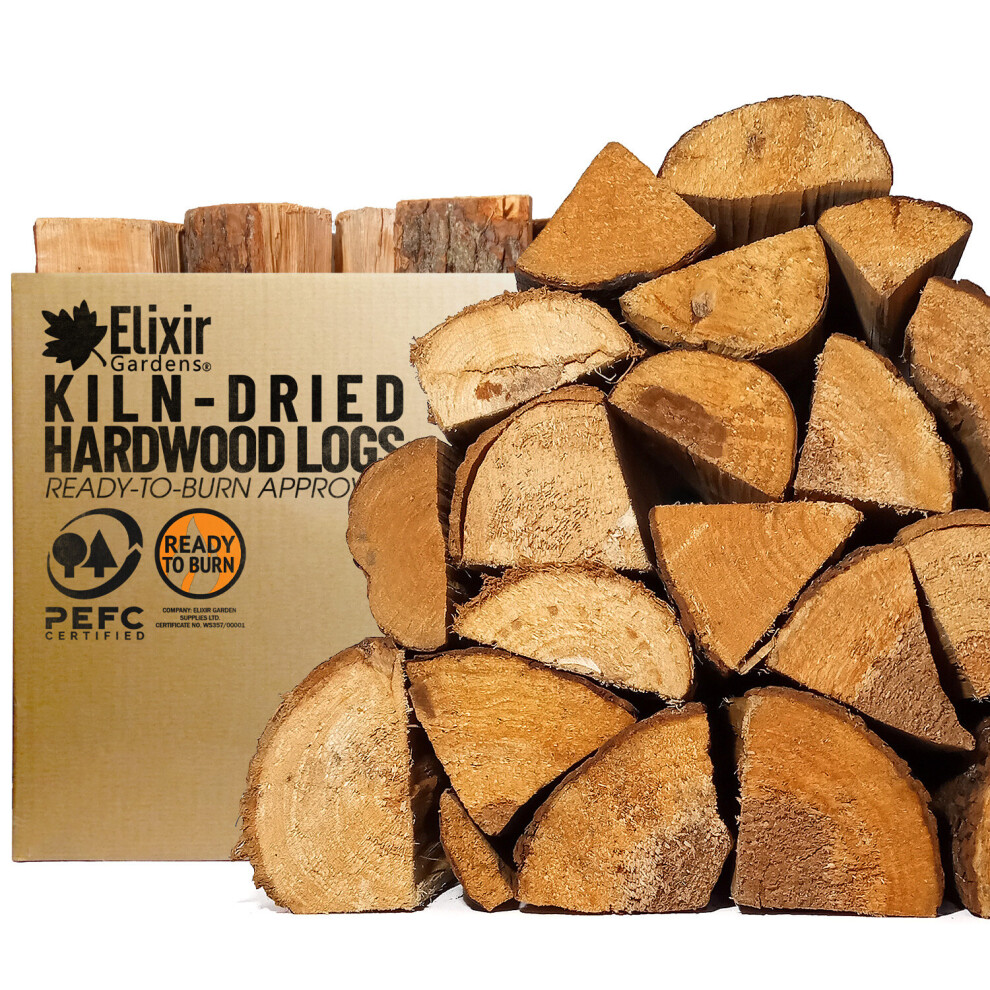 (Mixed Hardwood Logs (22L Net), 1) Kiln-Dried Hardwood Firewood