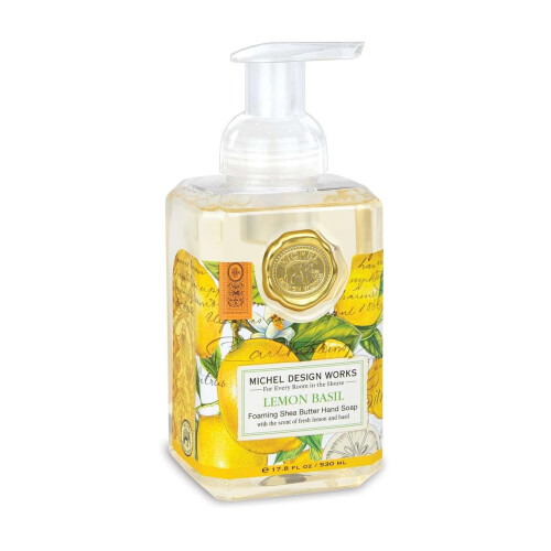 Michel Design Works Foaming Hand Soap, Lemon Basil