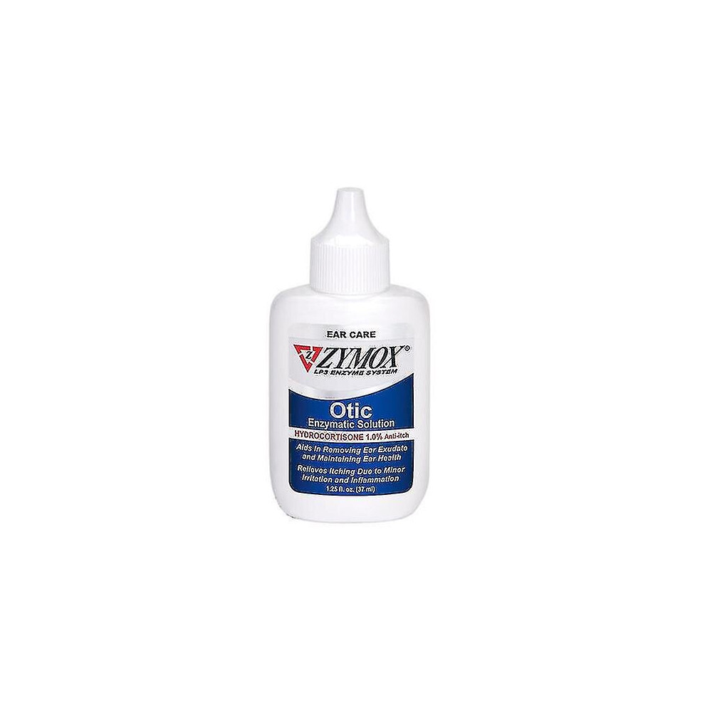 Zymox Otic Enzymatic Solution With Hydrocortisone  125 Oz (pack Of 1)