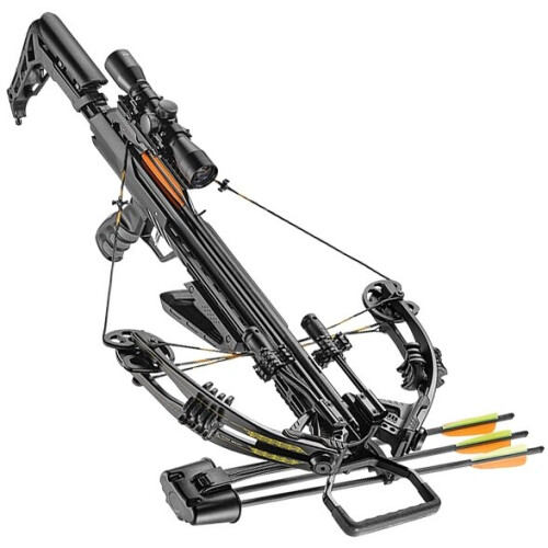 EK Archery Accelerator 370+ 185lb Compound Crossbow Black 370FPS on OnBuy