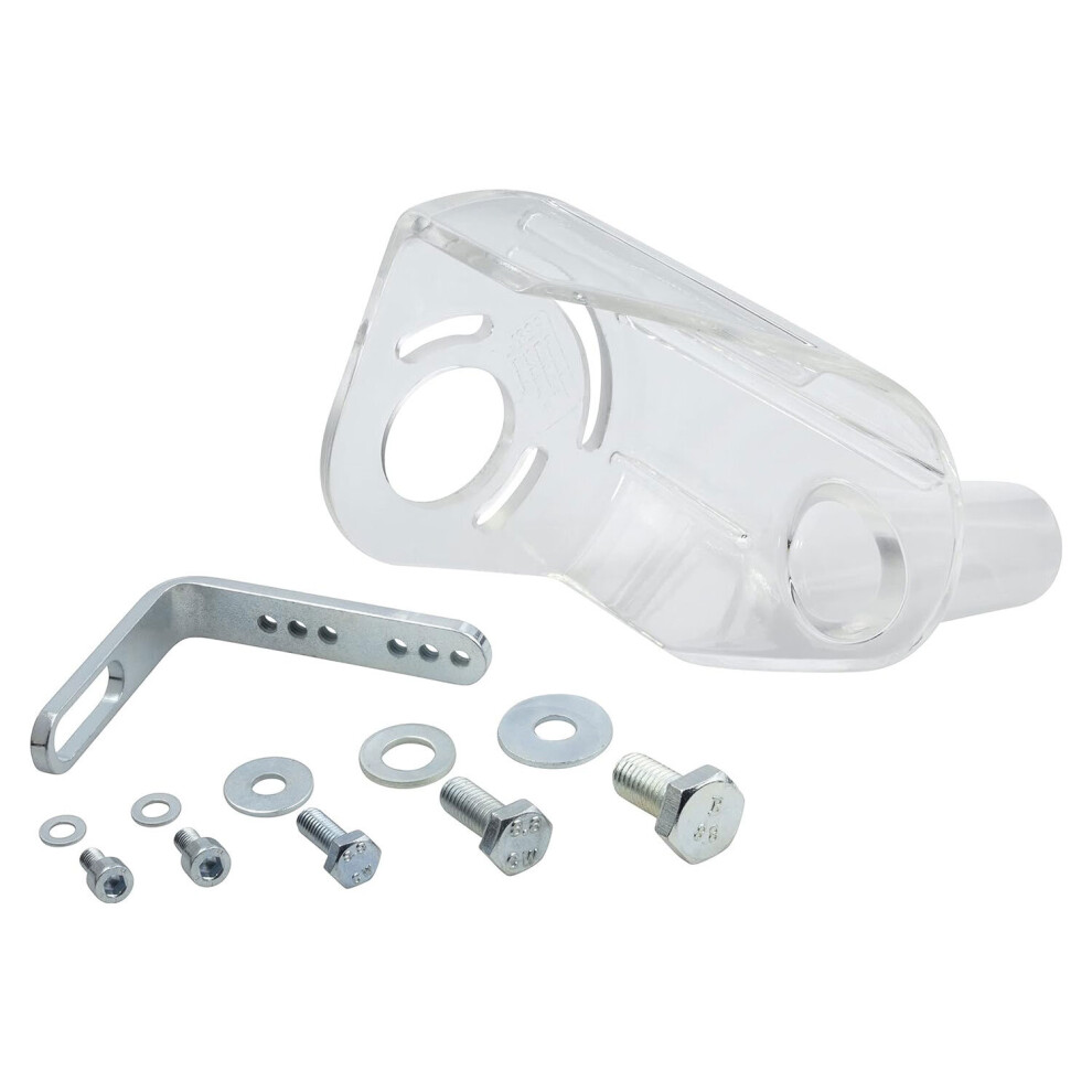 wolfcraft Extraction Hood for Angle Grinder & Dust Removal