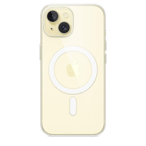 Per Apple Custodia trasparente con MagSafe per iPhone 15 6.1" A3127 - MT203ZM/A 2