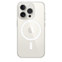 Apple Clear Case with MagSafe for iPhone 15 Pro Max 6.7" A3130 - MagSafe-Enabled, Ultra-Clear, Scratch-Resistant