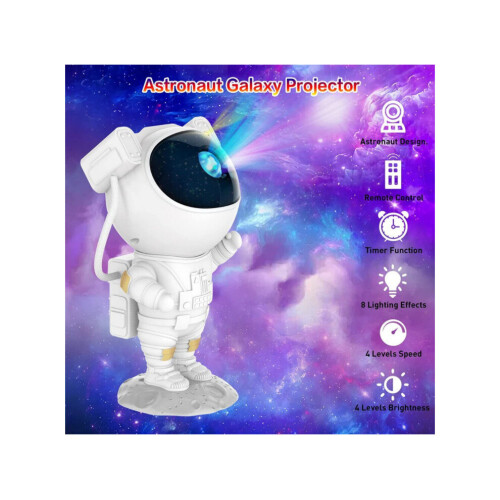 Astronaut Starry Galaxy Projector Night Light Nebula Star Projector UK 2