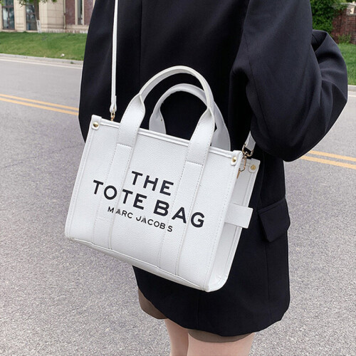 (White) Womens Handbags Designer Vintage Laptop PU Leather Shoulder Tote Bag 2