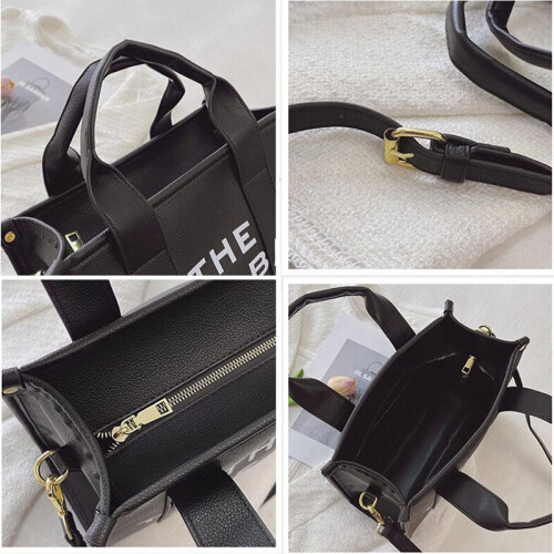 (Red) Womens Handbags Designer Vintage Laptop PU Leather Shoulder Tote Bag 2