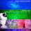 LED Astronaut Projector Light USB Starry Night Light Bedside Table Lamps 2021 5