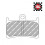 Ferodo FDB605 Sinter Grip XRAC Compound Pad / FA252 / FA380HH/ VD249 / DB2045 1