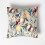 Homescapes Mango Tree Green Filled Velvet Cushion 46 x 46 cm 1