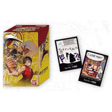 Jeu de cartes One Piece : Pack booster - Coffret double Vol.1 (DP-01)