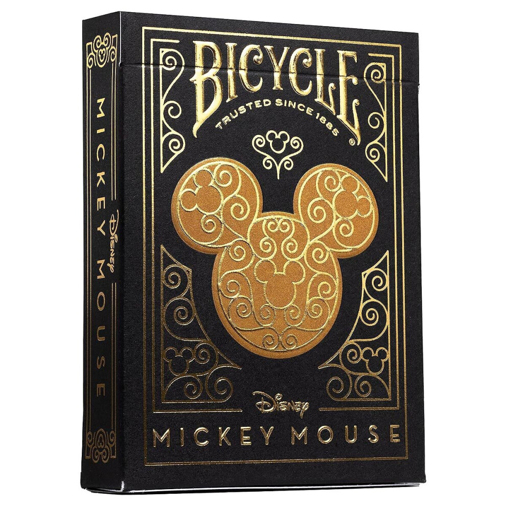 Bicycle Black/Gold Mickey Europe