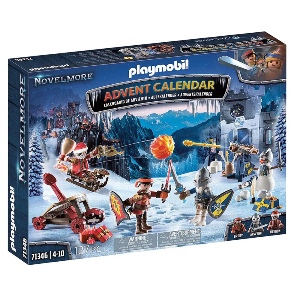 PLAYMOBIL 71346 Advent Calendar - Battle in the snow