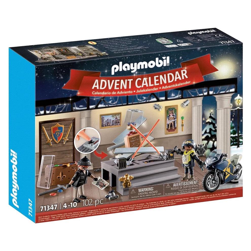 Playmobil Advent Calendar - Police Museum Theft