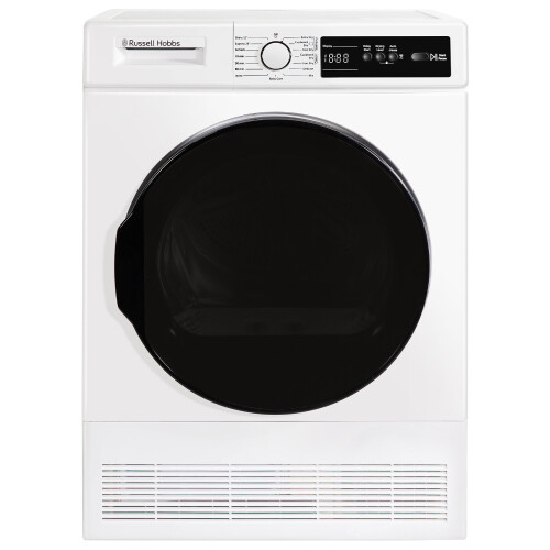 Russell Hobbs Tumble Dryer 8kg Condenser Freestanding White RH8CTD111W ...