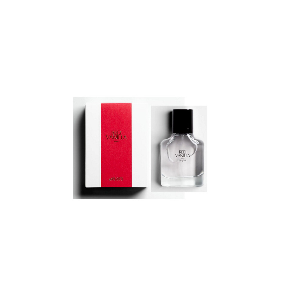 Zara Women Red Vanilla Eau De Toiltette Edt Fragrance Perfume 30ml