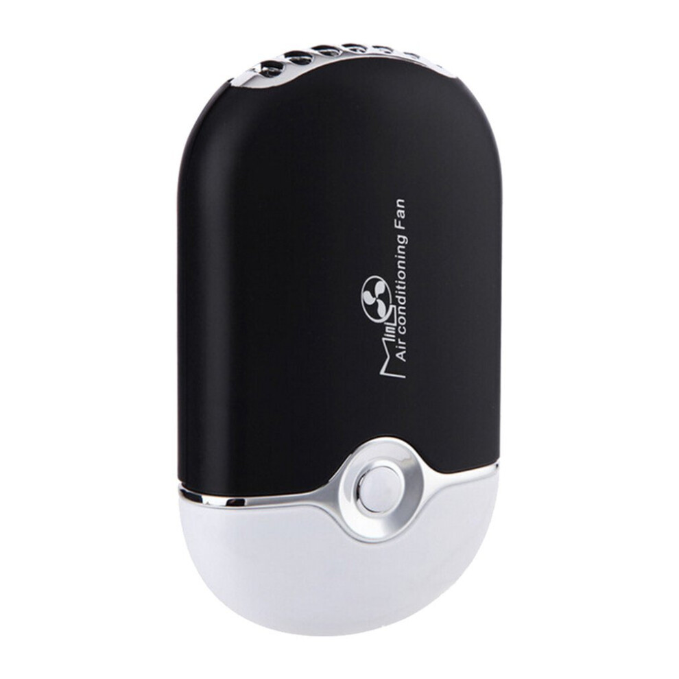 (Black) False Eyelash Blower for Grafting and Planting, Mini Air Conditioner, Small Fan, USB Charging, Leafless Device, 2022