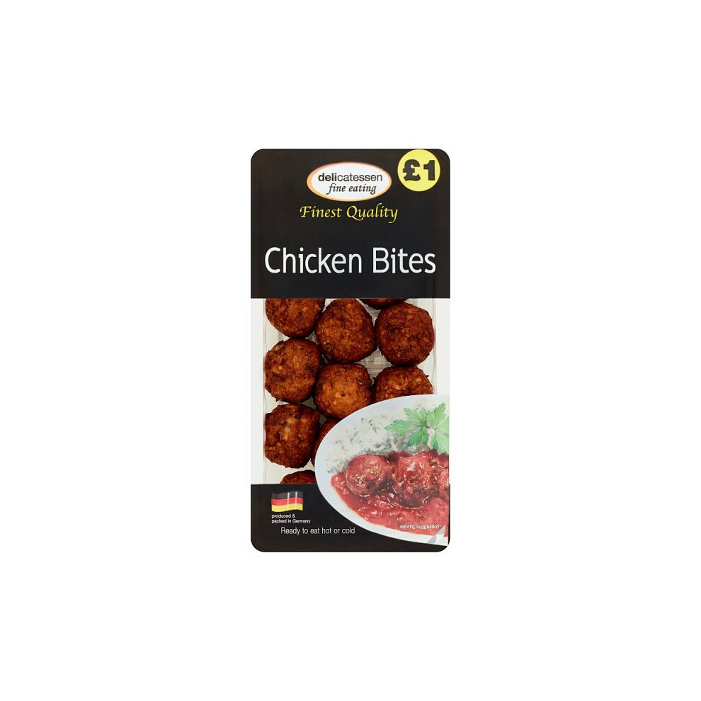 Delicatessen Fine Eating Chicken Bites 200g (Case of 8, 8 x 200g)