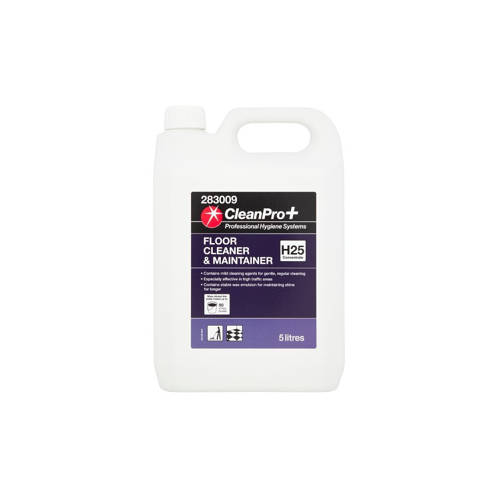 CleanPro+ Floor Cleaner & Maintainer H25 Concentrate 5 Litres